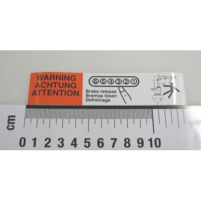 ABB配件Instruction plate 原廠型號3HAC2578-1 ABB配件官方質(zhì)保 - ABB機器人配件大全
