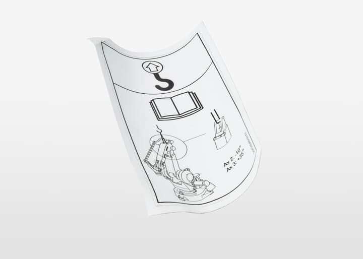 ABB配件Instruction plate 原廠型號(hào)3HAC025469-001 ABB配件官方質(zhì)保 - ABB機(jī)器人配件大全