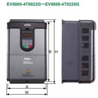 尼得科EV5000通用矢量閉環變頻器，EV5000-4T0022G，2.2KW