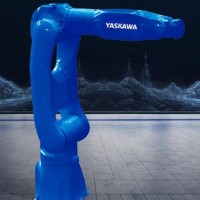 安川機(jī)器人GP8,負(fù)載8公斤，臂展727mm