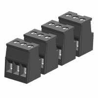 SIMATIC S7-1200，備件 鍍金輸入/輸出接線盒 模擬輸入端 CPU 1211C/1212C/1214C （4 個，每個 3 個螺栓
