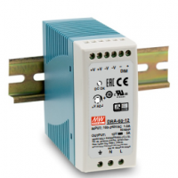 明緯60W單組輸出電源供應器  DRA-60-24  直流電壓24V