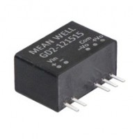 meanwell明緯 直流/直流 模塊封裝型 2W SIP 封裝 IGBT SiC 柵極驅(qū)動器電源 DC-DC 轉(zhuǎn)換器 24V GD2-2412005