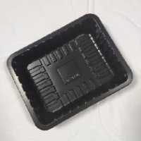 嘉善謙和包裝  定制黑色吸塑盒  PP材質(zhì)