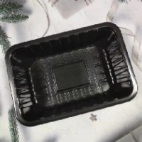 嘉善謙和包裝  定制黑色吸塑盒  PP材質(zhì)