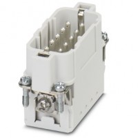 魏德米勒 固定回路插芯 HA系列 - 16A、250V、3 - 48 針 訂貨號 3124530000 / HDC HA 10 MP