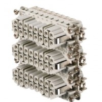 魏德米勒 固定回路插芯 HA系列 - 16A、250V、3 - 48 針 訂貨號(hào) 1651020000 / 重載HDC HA 16 FS 33-48