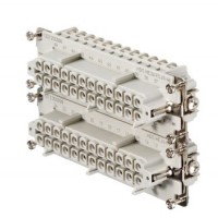 魏德米勒 固定回路插芯 HE 系列 - 16A、500V、6 - 48 針 訂貨號(hào) 1221200000 / 重載HDC HE 24 FS 25-48