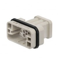魏德米勒 固定回路插芯 HQ 系列 - 10A-40A、250V-690V、5-17 針 訂貨號 1003210000 / 重載HDC HQ 17 MC