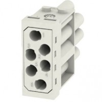 魏德米勒 接插件 RockStar?ModuPlug 電氣模塊 訂貨號 1505660000 / 重載模塊，6針，母，帶保護
