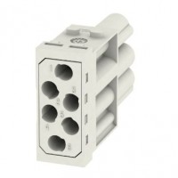 魏德米勒 接插件 RockStar?ModuPlug 電氣模塊 訂貨號 1505650000 / 重載模塊，6針，公，帶保護