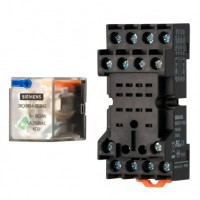 西門子變頻器 繼電器 SIMATIC 西門子3RQ0繼電器，標準款，DC110V，4CO，5A / 3RQ0054-0DF42