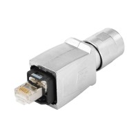 魏德米勒 接插件 RockStar?ModuPlug  工業(yè)以太網(wǎng)  訂貨號   1012160000 /  IE-PS-V14M-RJ45-TH