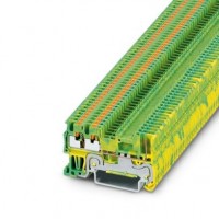 菲尼克斯接線端子  PT 1,5/S-TWIN/1P-PE - 接地端子  物料號：3212374