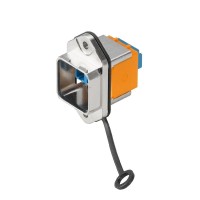魏德米勒 接插件 RockStar?ModuPlug  工業(yè)以太網(wǎng)  訂貨號  1058150000 / 光纖連接器法蘭轉(zhuǎn)接座，V14型，適用LC單模