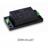 meanwell明緯  45W高可靠150~1500Vdc超寬輸入DC-DC轉換器    DDRH-45系列