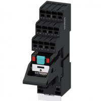 西門子變頻器 繼電器 SIMATIC 插入式繼電器全套設備 24V AC，4 個轉換觸點，LED 模塊 / LZS:PT5D5R24