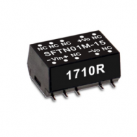 meanwell明緯  1W SMD封裝DC-DC非穩壓轉換器     SFTN01系列