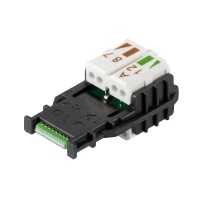 魏德米勒 接插件 RockStar?ModuPlug  工業(yè)以太網(wǎng)  訂貨號(hào)  1992930000  / IE-PI-RJ45-FH-B-1.1