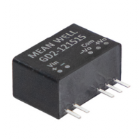 meanwell明緯  2W SIP 封裝 IGBT SiC 柵極驅動器電源 DC-DC 轉換器     GD2系列
