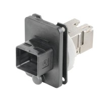 魏德米勒 接插件 RockStar?ModuPlug  工業以太網  訂貨號  1963490000  / IE-BS-V04P-RJ45-C