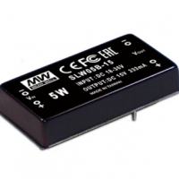 meanwell明緯  5W DC-DC穩壓單組輸出轉換器     SLW05 C-12