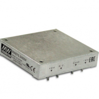 meanwell明緯  75W DC-DC半磚穩(wěn)壓單組輸出轉換器       MHB75-48S12