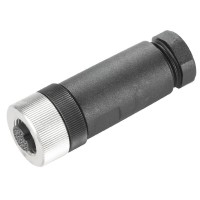 魏德米勒 接插件 RockStar?ModuPlug  圓形接插件  訂貨號   1924960000  /  SAIBGT-P-12A-6/8-M12